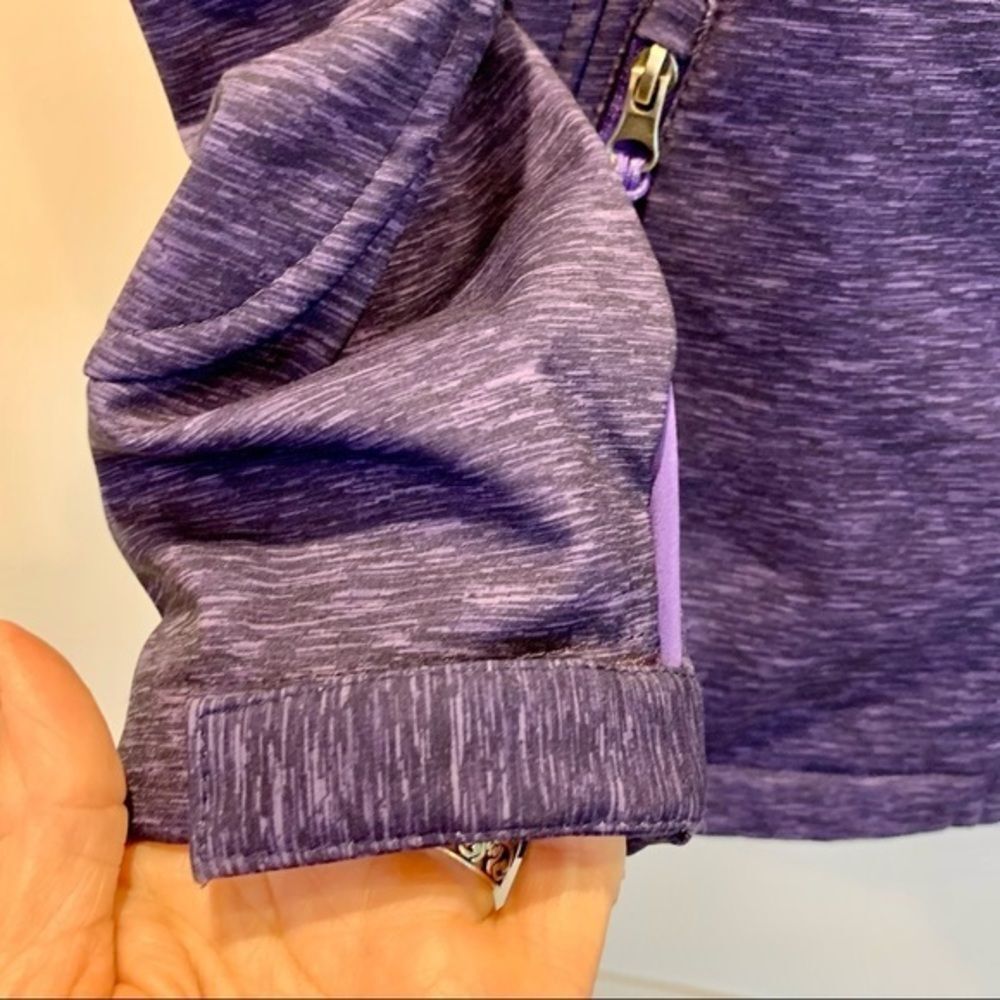 Free Country Purple Fleece Lined Hoodie Jacket L - Picture 6 of 14